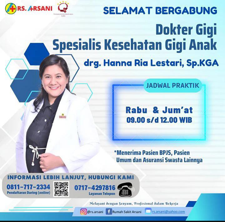 Foto drg. Hanna Ria Lestari, Sp.KGA